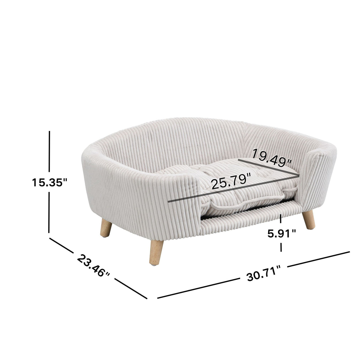 Elevated Dog Bed