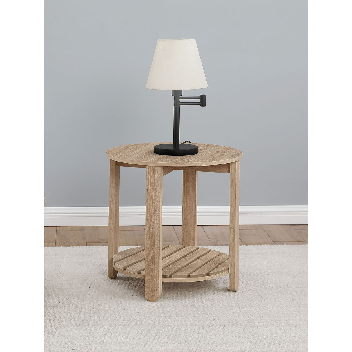 Altos - 1 Shelf Round Table