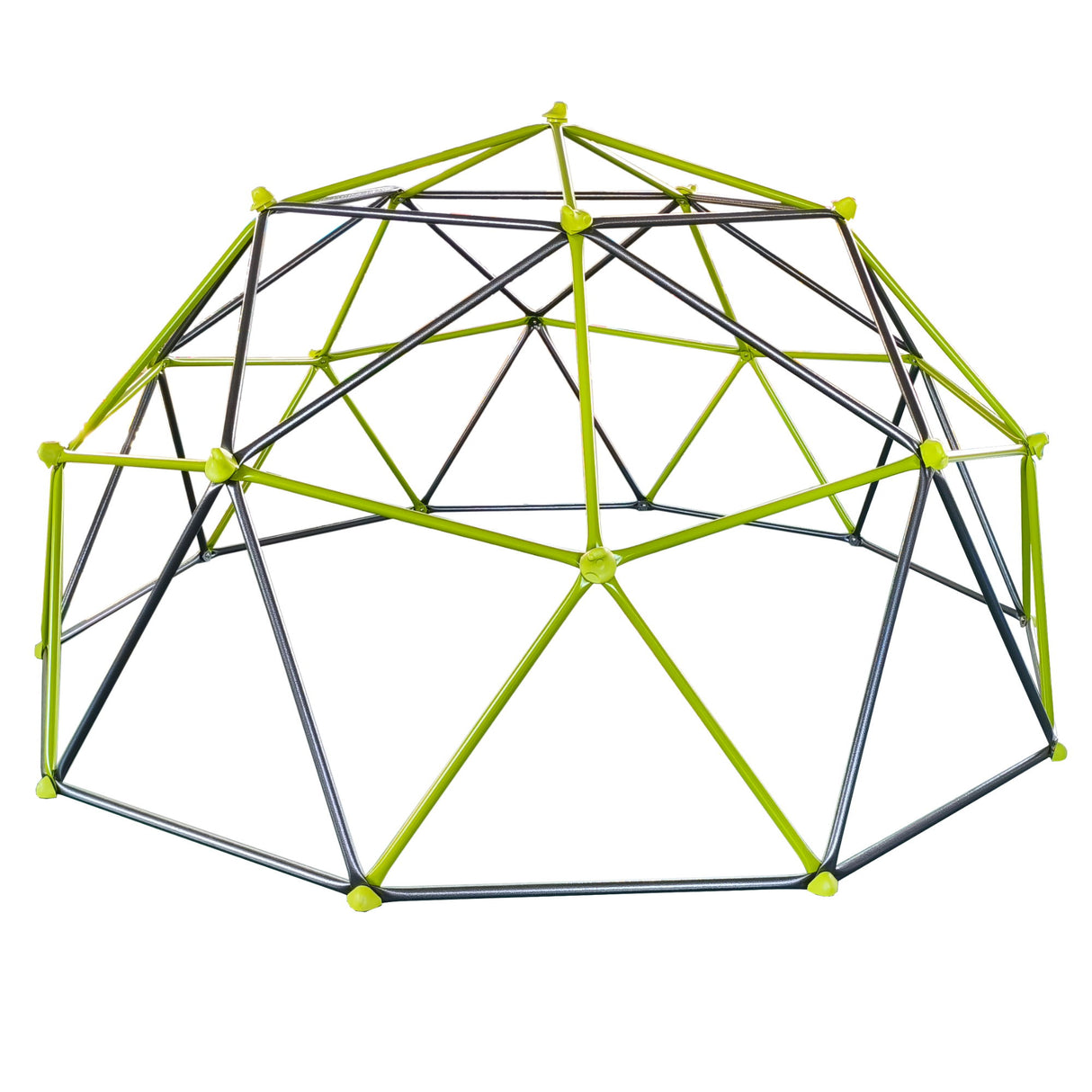 10 Sided Climbing Frame For Outdoor Playground With Colorful Climbing Stones