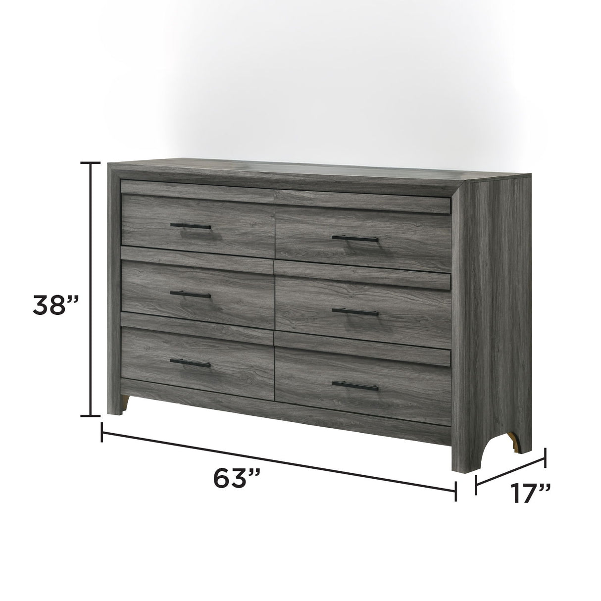 Denver - Dresser - Gray