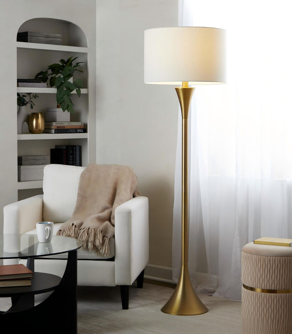 Lenuxe - Contemporary Floor Lamp