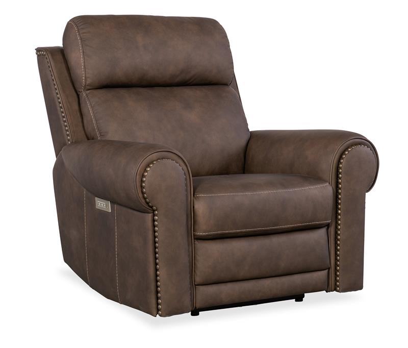 Duncan Power Recliner with Power Headrest & Lumbar - SS635-PHZL1-088