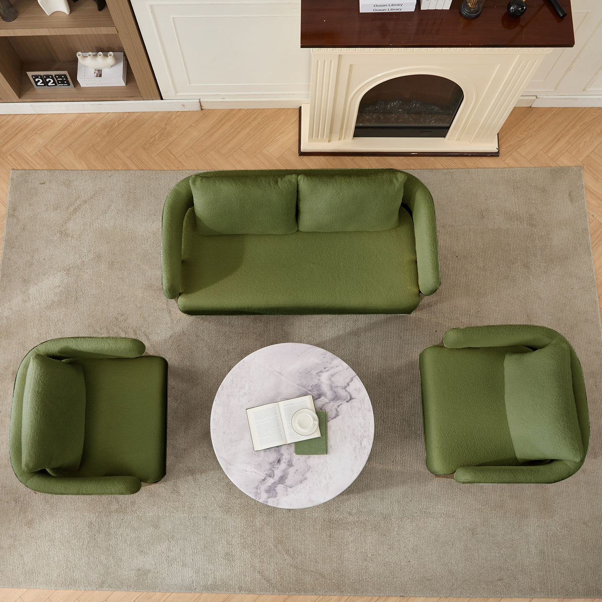 Decorative Upholstered Side Chair For Living Room