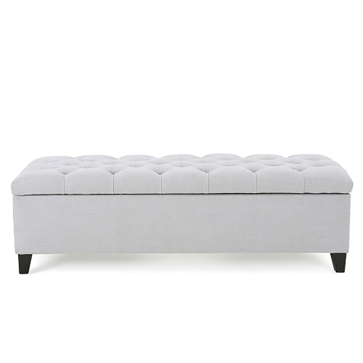 Glouster - Storage Ottoman - Light Gray