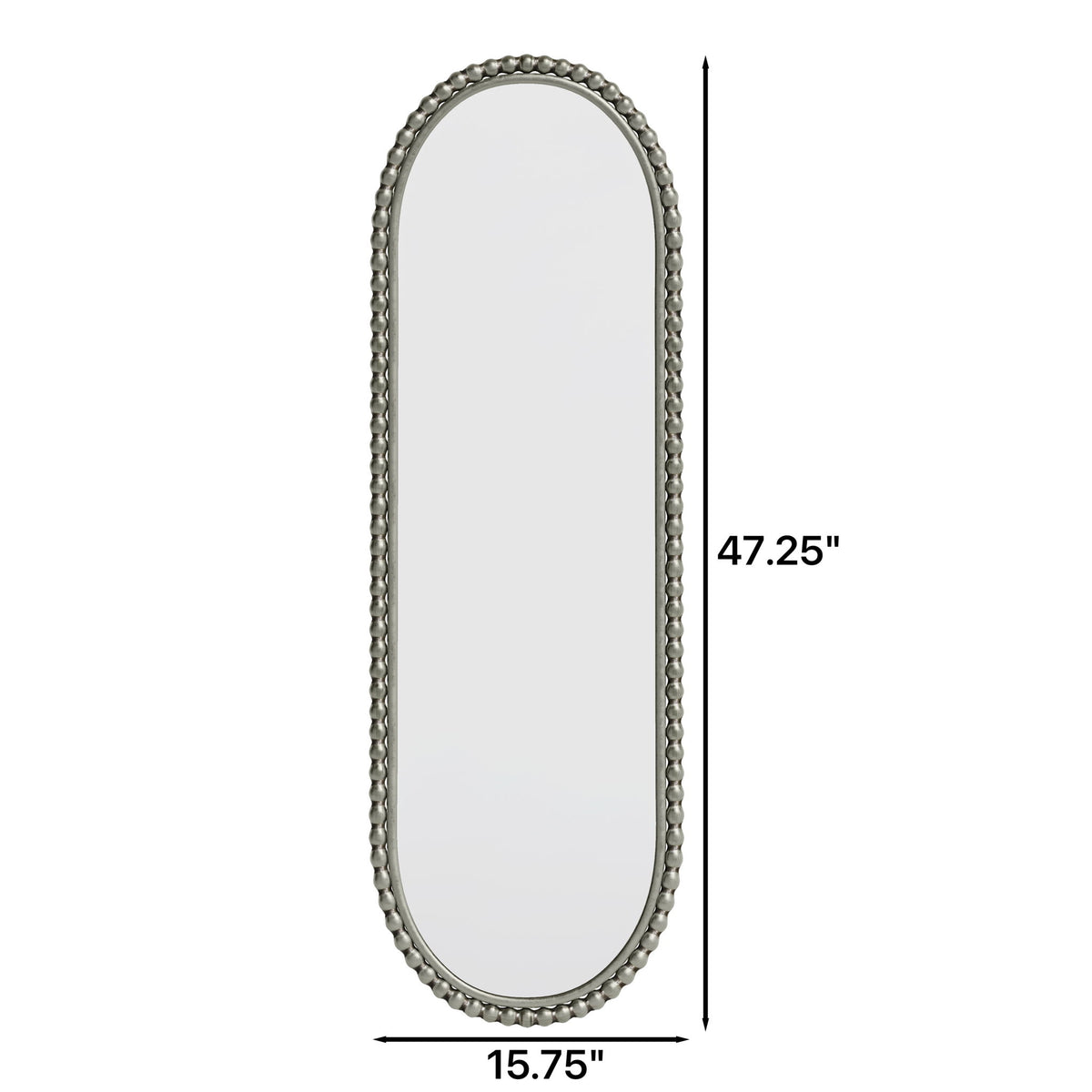 Oval Retro Mirror, Wall Hanging Mirror For Living Room