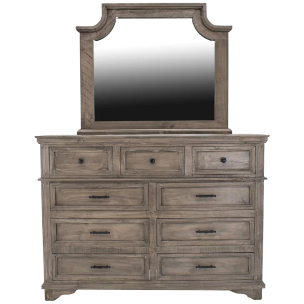 Charleston Dresser w/ Mirror - CHARD+CHARMR