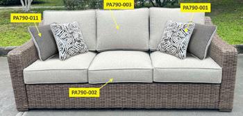 Revare Beach Seat Cushion - PA790-002
