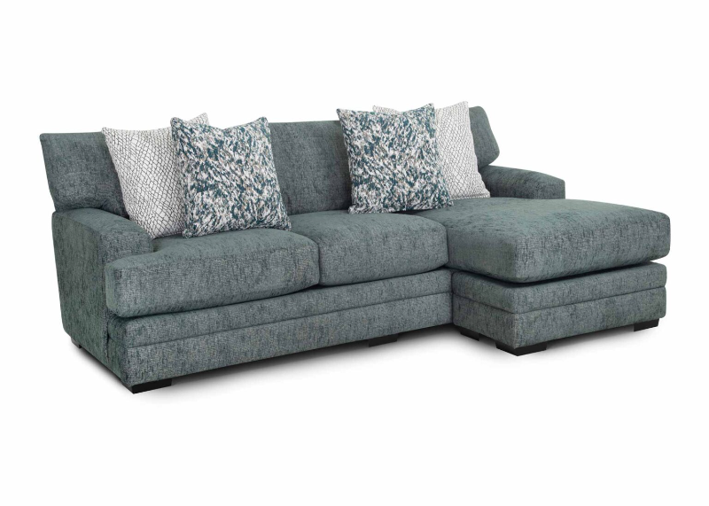 FRANK Emerald Sofa w/ Chaise - 96026345