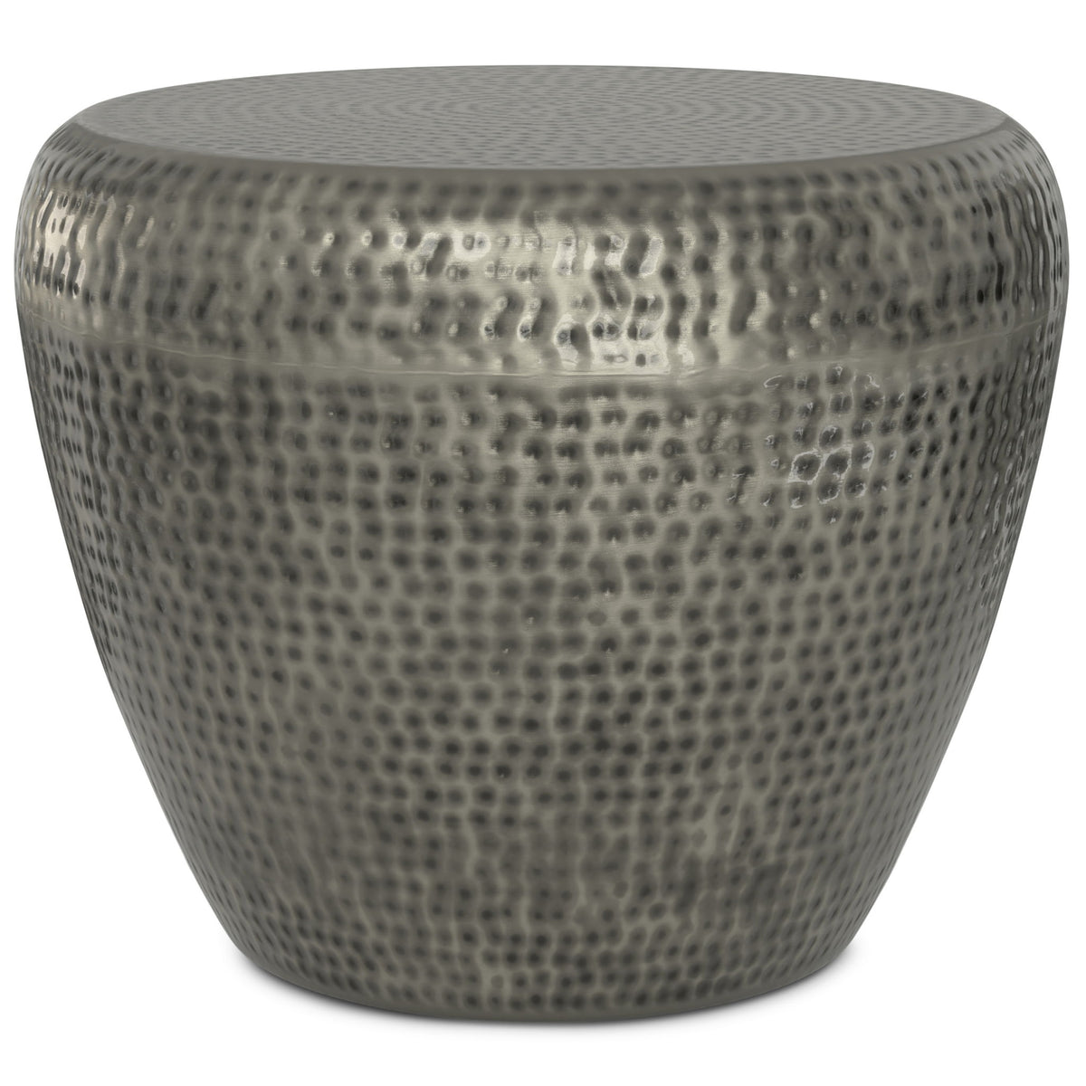 Preston - Metal Side Table - Silver