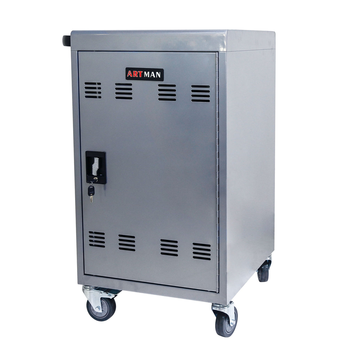 Mobile Charging Cart Station For book, Tablet And Laptop Computer With Power Strip Included