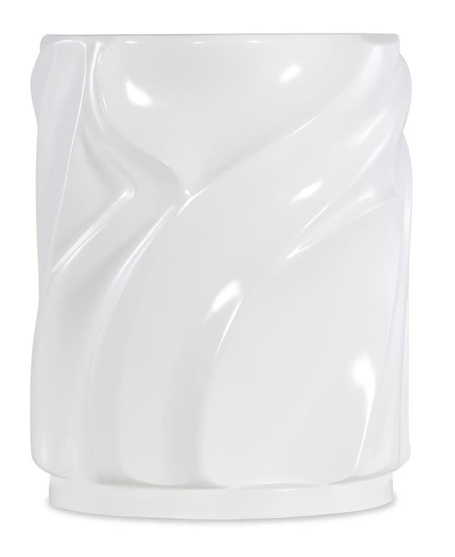 Melange Alabaster End Table - 628-80532-02