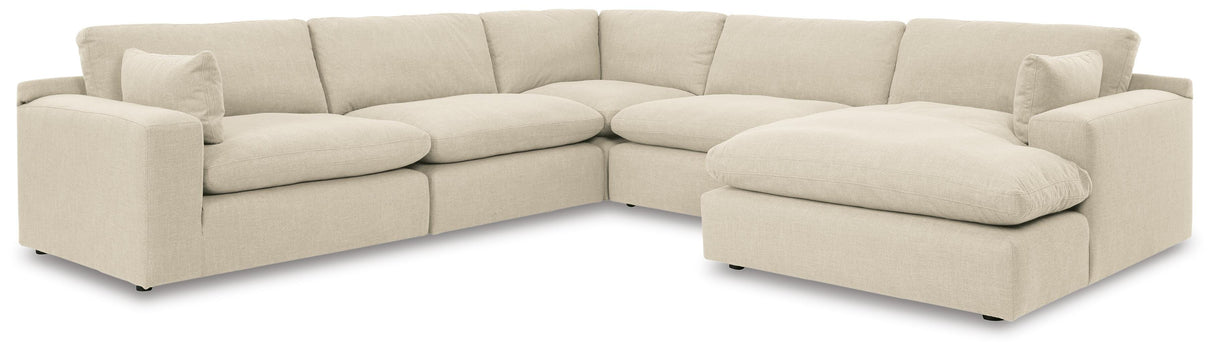 Elyza 5-Piece Sectional with Chaise - 10006S7