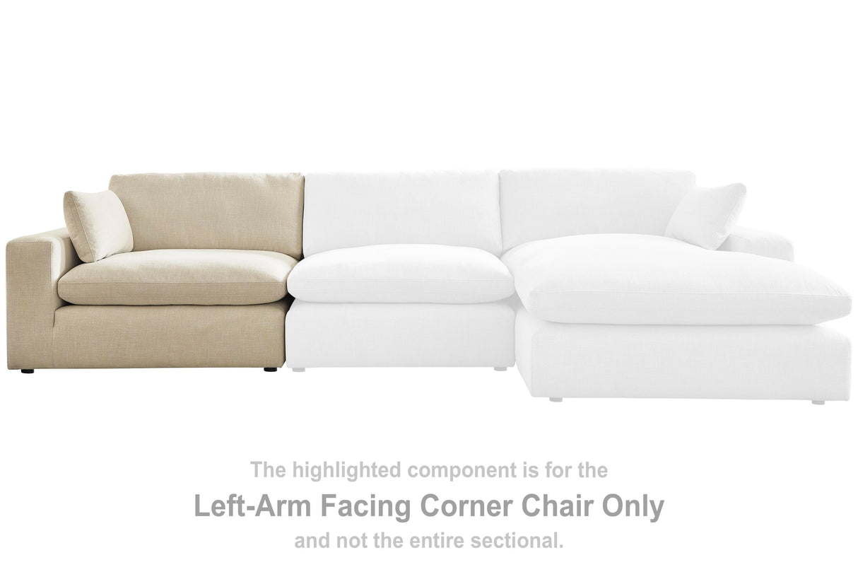 Elyza Left-Arm Facing Corner Chair - 1000664