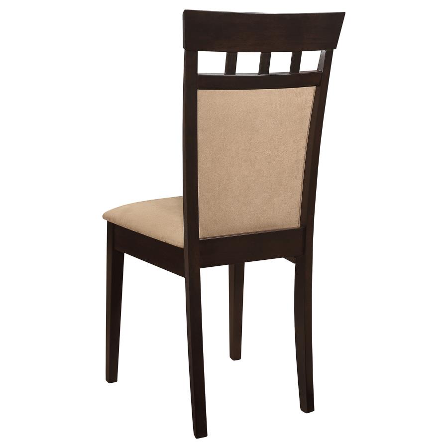 Gabriel 7-piece Extension Leaf Dining Table Set Cappuccino - 100770-S7A