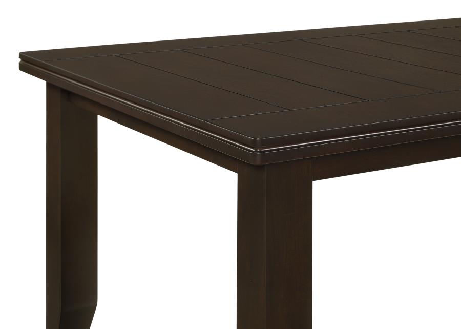 Dalila 6-piece Rectangular Dining Table Set Cappuccino - 102721-S6
