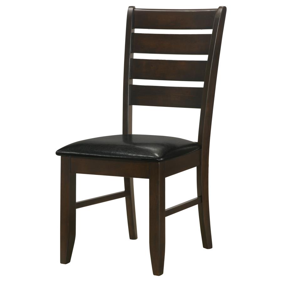 Dalila Wood Dining Side Chair Cappuccino (Set of 2) - 102722