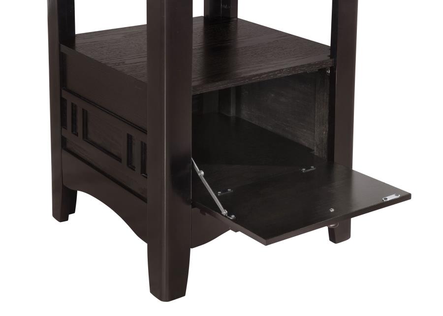 Lavon Oval 60-inch Extension Counter Dining Table Espresso - 102888