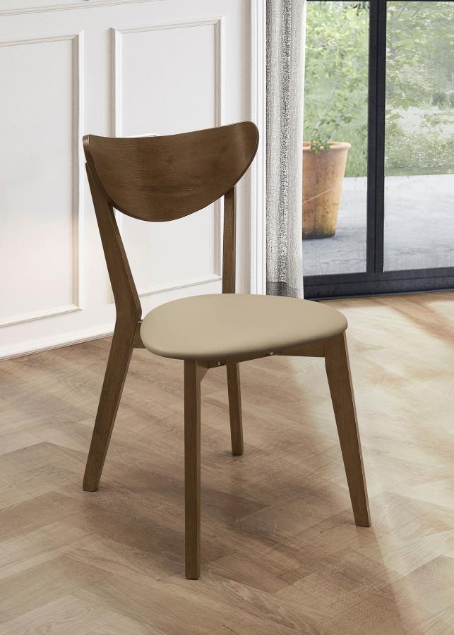 Kersey Wood Dining Side Chair Chestnut (Set of 2) - 103062