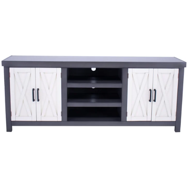 ZVM REED SLATE 74" TV STAND - R4SP174