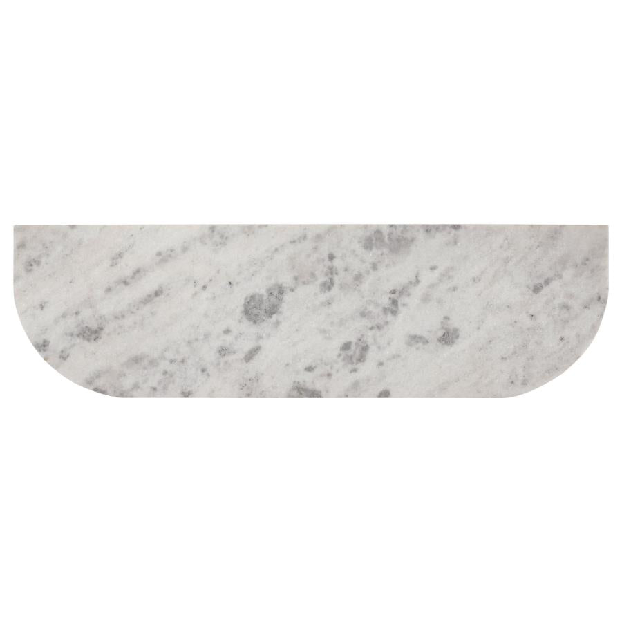 Ortega 4-door Marble Top Sideboard Buffet Cabinet Natural - 105145