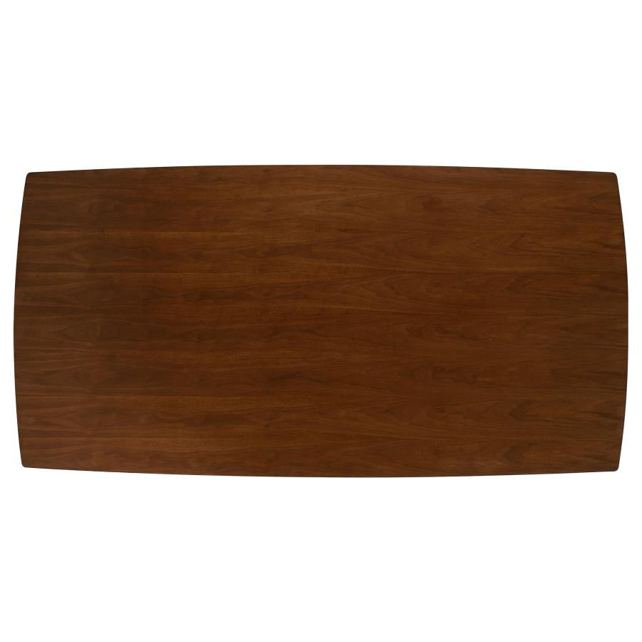 Malone 5-piece Rectangular Dining Table Set Dark Walnut - 105351-S5