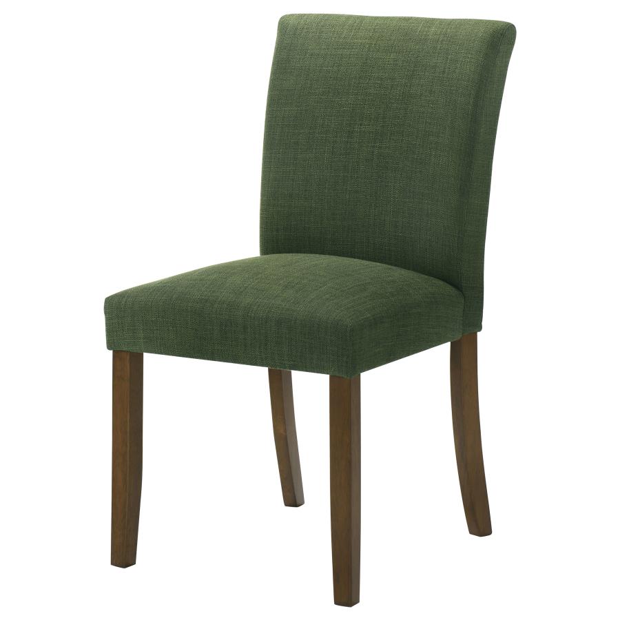 Cantley Upholstered Dining Side Chair Green (Set of 2) - 106378