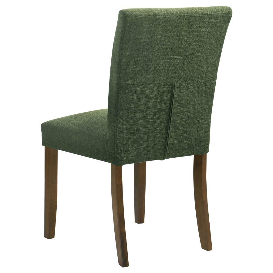 Cantley Upholstered Dining Side Chair Green (Set of 2) - 106378