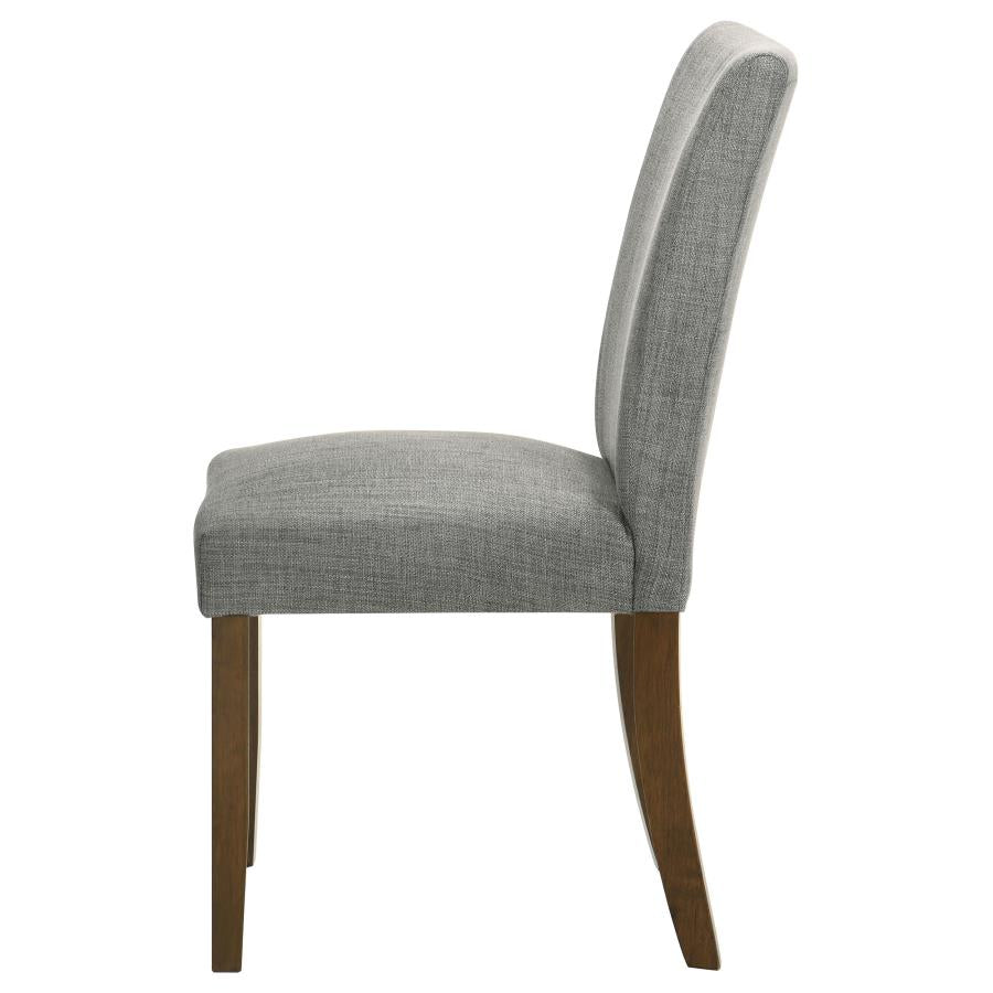 Cantley Upholstered Dining Side Chair Grey (Set of 2) - 106379