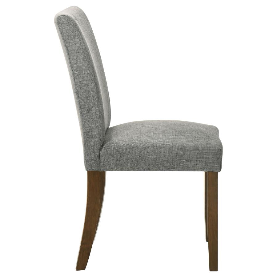 Cantley Upholstered Dining Side Chair Grey (Set of 2) - 106379