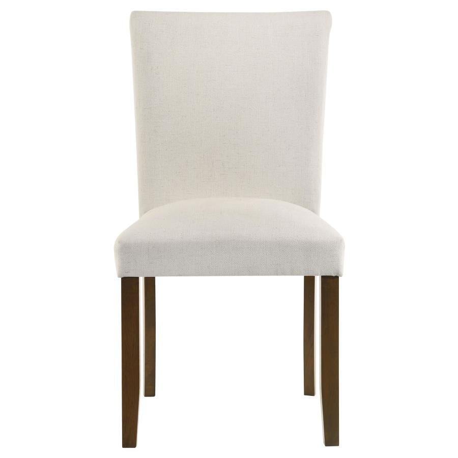 Cantley Upholstered Dining Side Chair Beige (Set of 2) - 106412