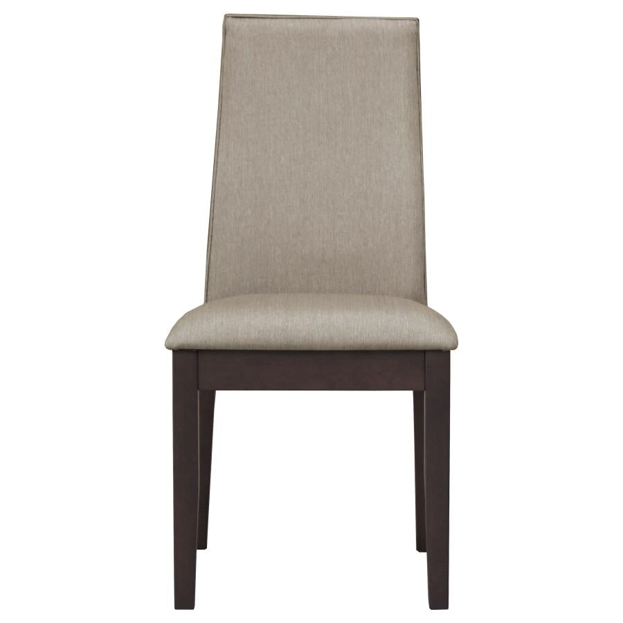 Spring Creek Upholstered Dining Chair Taupe (Set of 2) - 106583