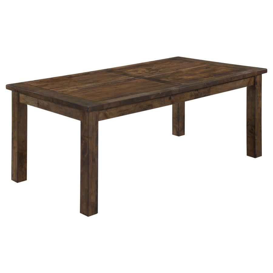 Coleman 5-piece Rectangular Dining Set Rustic Golden Brown - 107041-S5