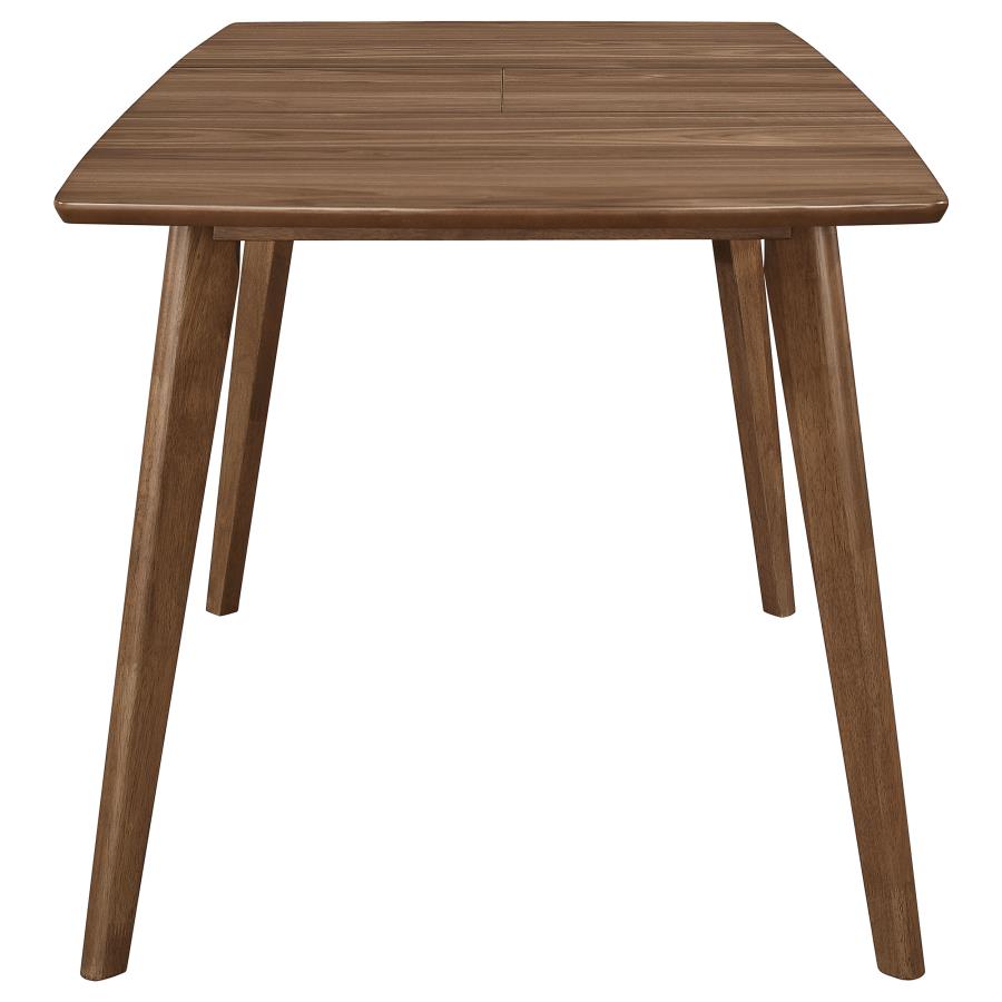 Alfredo 5-piece Butterfly Leaf Dining Set Natural Walnut - 108080-S5