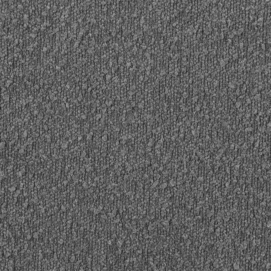 Viola Boucle Upholstered Counter Chair Grey (Set of 2) - 108198