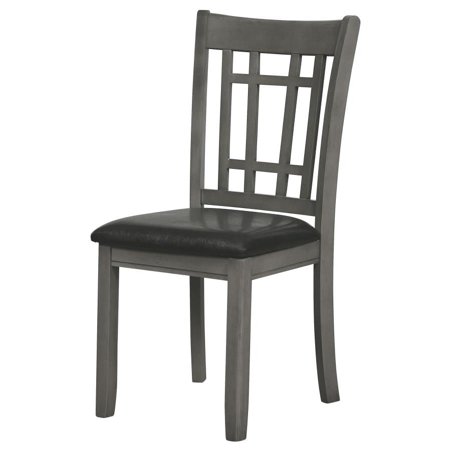 Lavon Wood Dining Side Chair Medium Grey (Set of 2) - 108212