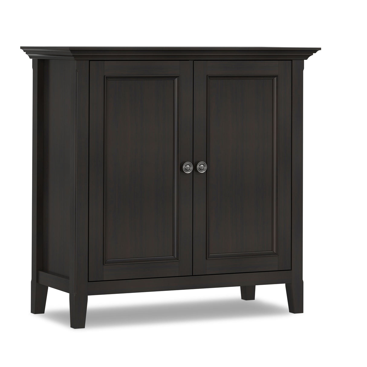 Amherst - 2 Door Storage Cabinet & Adjustable Shelving - Brown