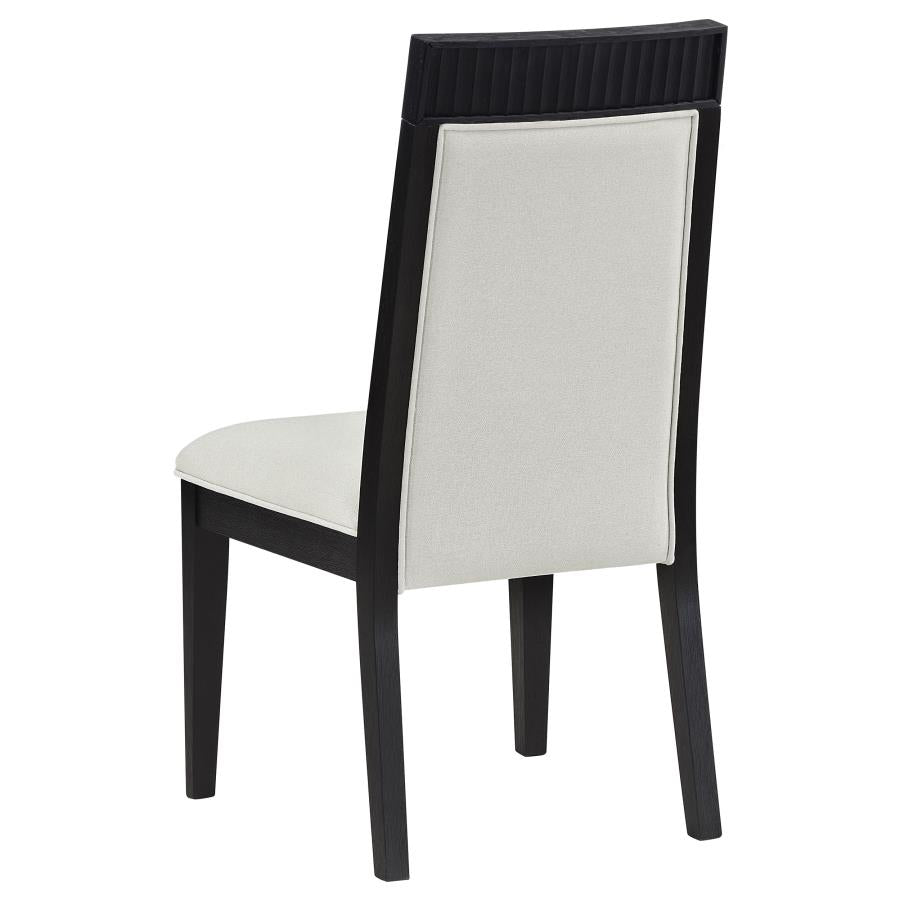 Brookmead 7-piece Extension Leaf Dining Table Set Black - 108231-S7A