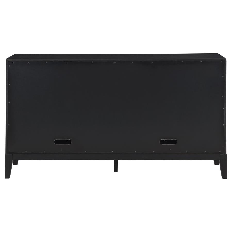 Brookmead 4-door Sideboard Buffet Storage Cabinet Black - 108235