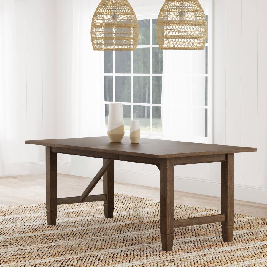 Matisse Rectangular 94-inch Wood Dining Table Light Brown - 108311