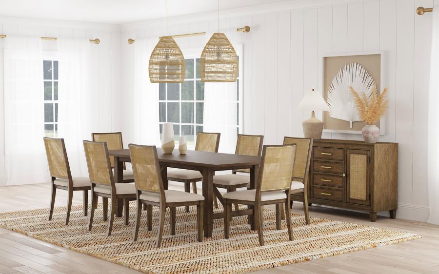 Matisse Rectangular 94-inch Wood Dining Table Light Brown - 108311