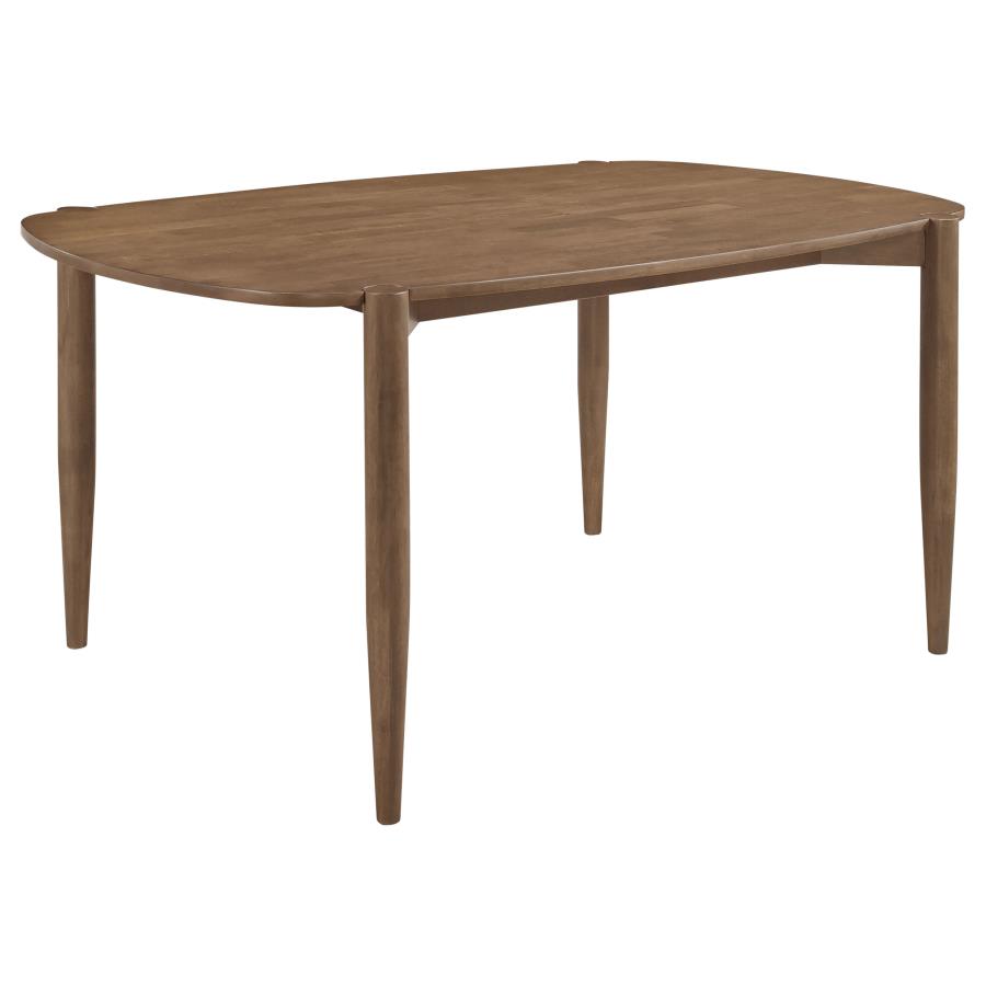 Dortch 7-piece Oval Solid Wood Dining Set Walnut - 108461-S7
