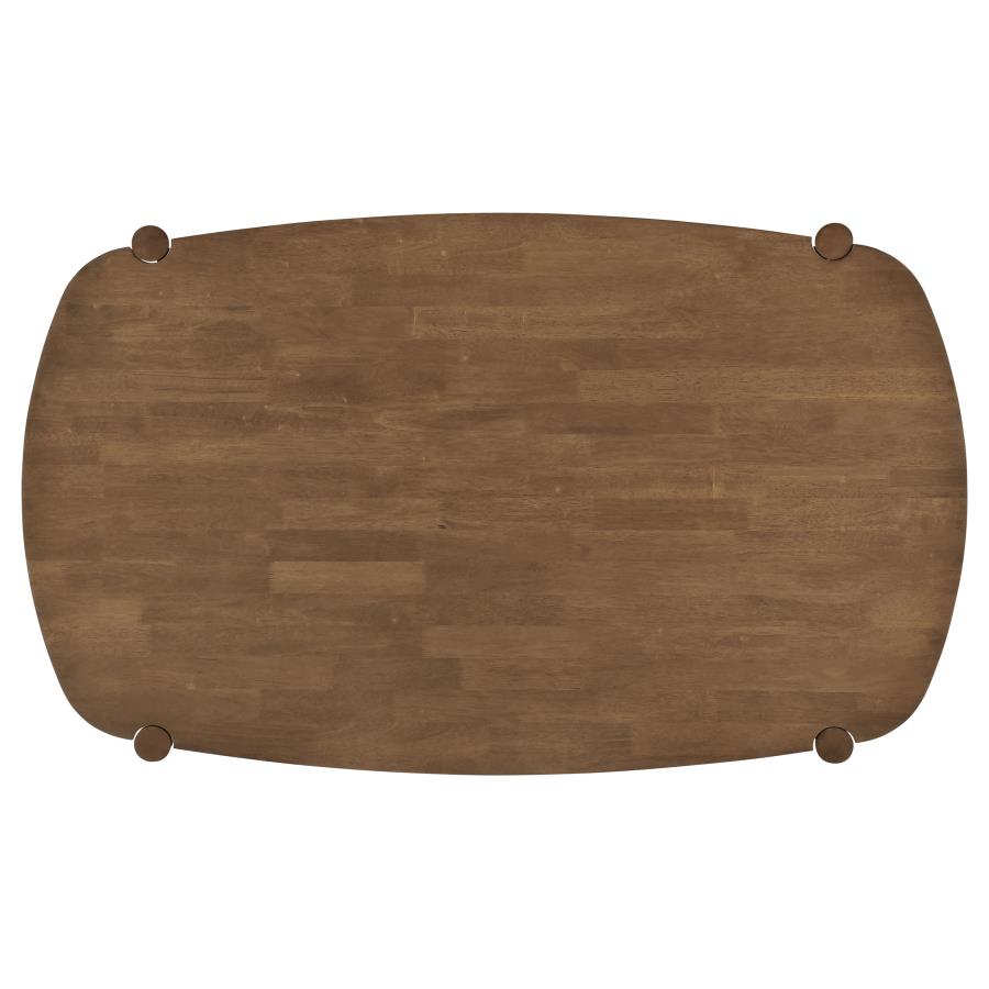 Dortch 7-piece Oval Solid Wood Dining Set Walnut - 108461-S7