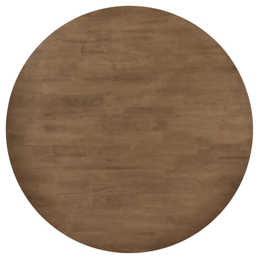 Dinah 5-piece Round Solid Wood Dining Set Walnut - 108471-S5