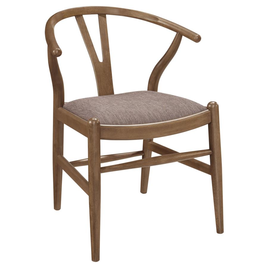 Dinah 5-piece Round Solid Wood Dining Set Walnut - 108471-S5