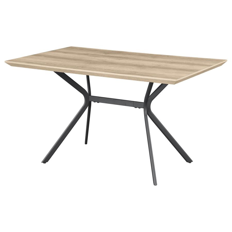 Edgecreek 53-inch Composite Wood Dining Table Light Brown - 108481