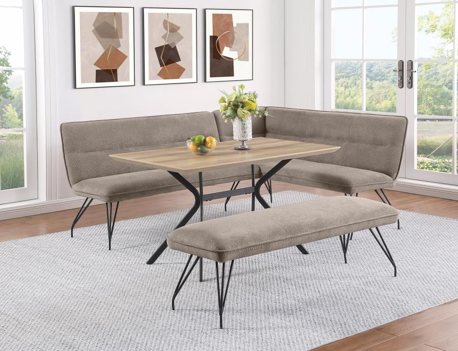 Edgecreek 53-inch Composite Wood Dining Table Light Brown - 108481