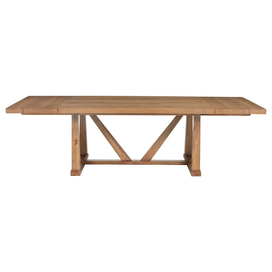 Middleton 9-piece Extension Leaf Dining Set Natural Brown - 108541-S9N