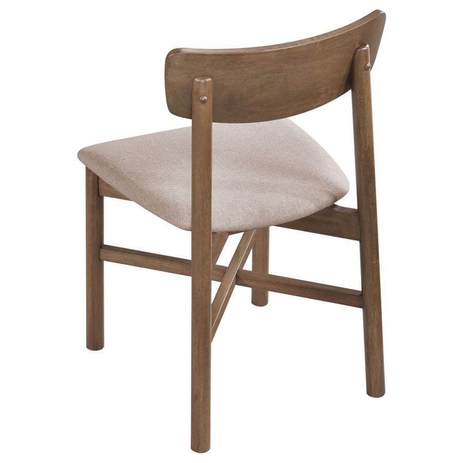 Parkridge Dining Side Chair Natural Walnut (Set of 2) - 108562