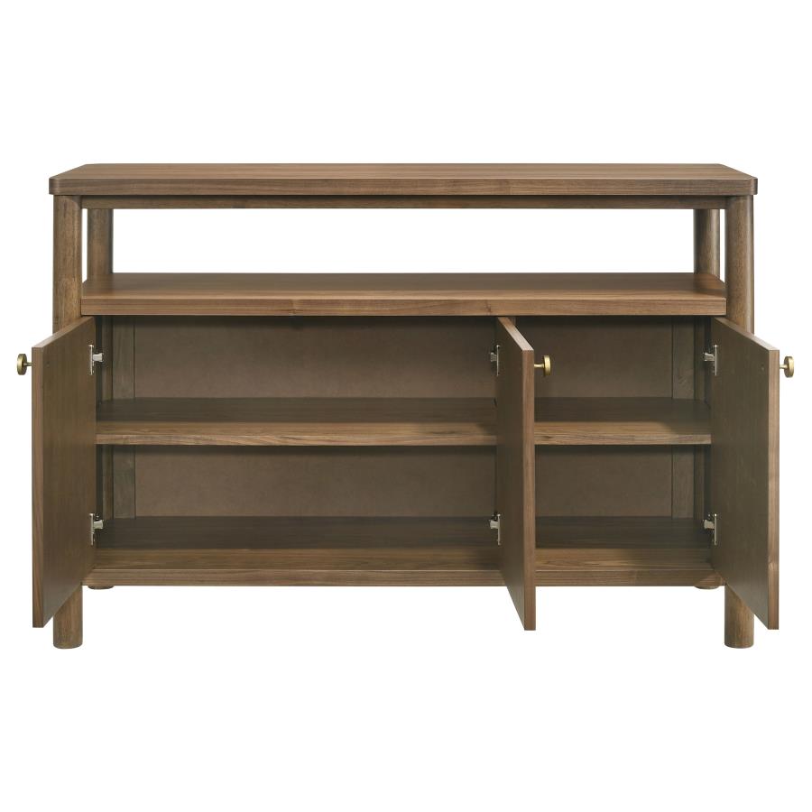 Crestmore 52-inch Dining Cabinet Sideboard Buffet Walnut - 108575