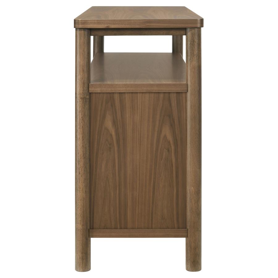 Crestmore 52-inch Dining Cabinet Sideboard Buffet Walnut - 108575
